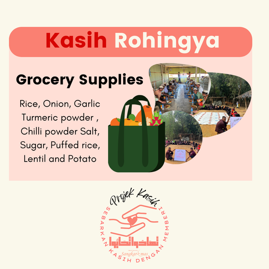 Kasih Rohingya Bakul Makanan