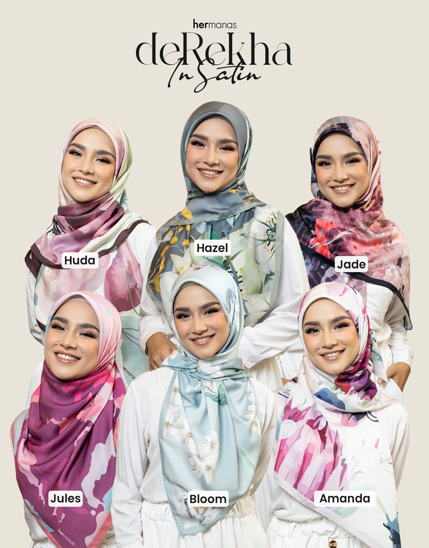 Bawal Hermanas Satin Amanda