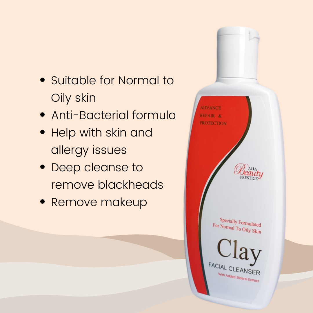 Facial Clay Cleanser + Bidara Extract